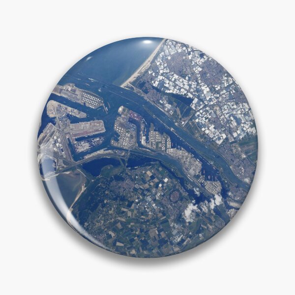Item preview, Rotterdam, Netherlands from space designed and sold by Raureif.