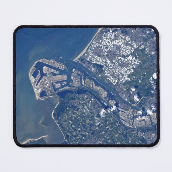 Item preview, Rotterdam, Netherlands from space designed and sold by Raureif.