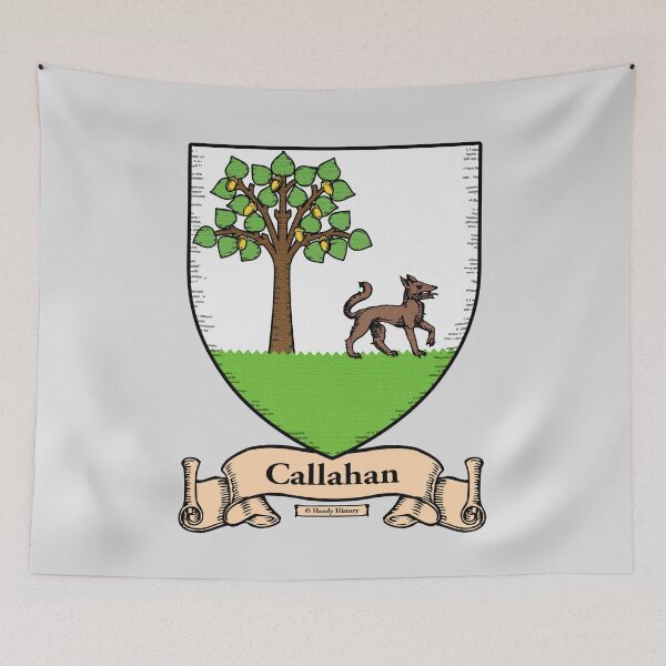 Item preview, CALLAHAN - Coat of Arms - Family Crest designed and sold by HandyHistory.