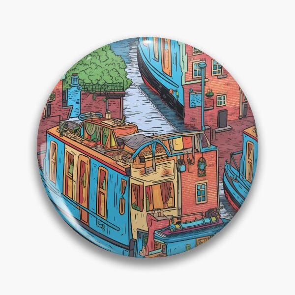 Item preview, Canal Life  designed and sold by KateAndersonLTD.