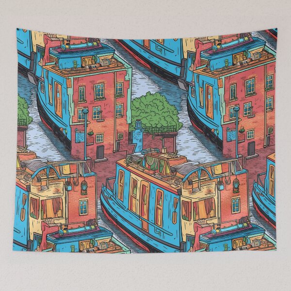 Item preview, Canal Life  designed and sold by KateAndersonLTD.
