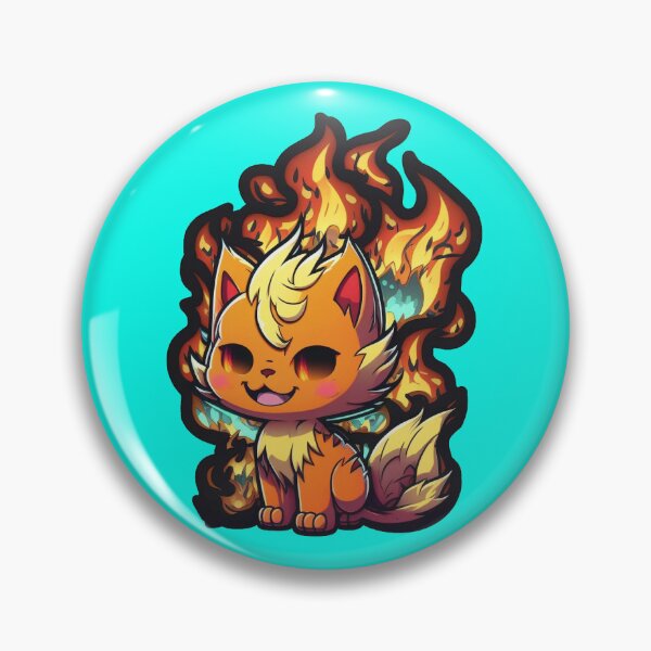 Aperçu de l'œuvre Volcanico Kitty créée et vendue par TangibleIdeas.