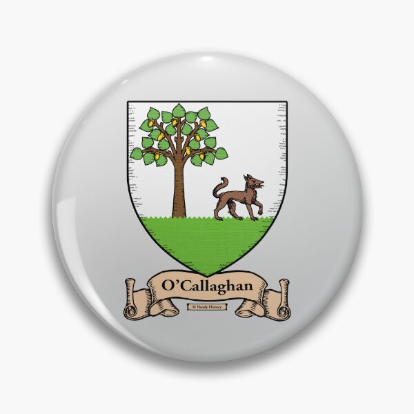Item preview, O'CALLAGHAN - Coat of Arms - Family Crest designed and sold by HandyHistory.