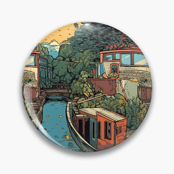 Item preview, Canal Life  designed and sold by KateAndersonLTD.
