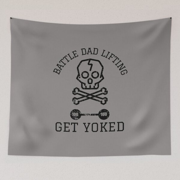 Item preview, Battle Dad Lifting Get Yoked designed and sold by Battle-Dad-Tees.