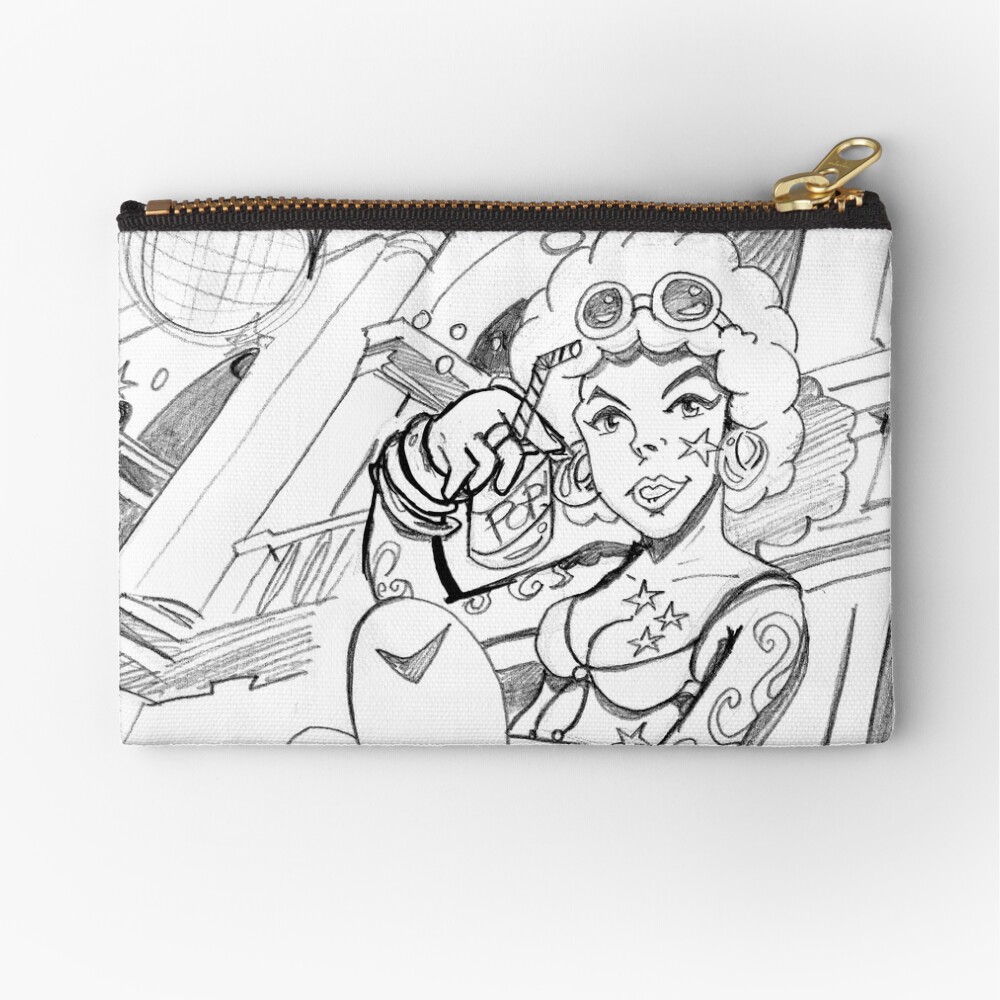 Item preview, Zipper Pouch designed and sold by cgsketchbook.
