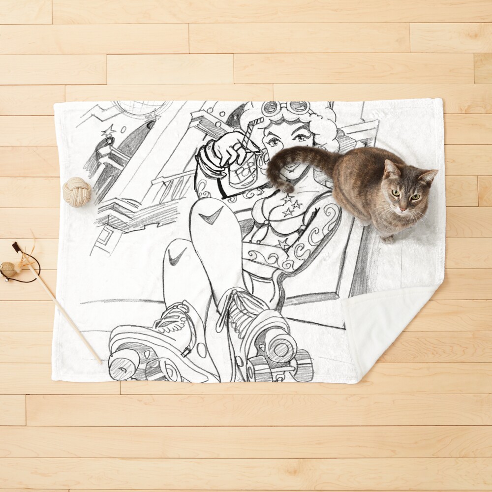 Item preview, Pet Blanket designed and sold by cgsketchbook.