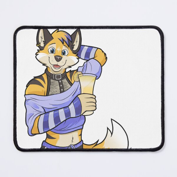 Item preview, Summer Femboy Furry Fox Sticker Design designed and sold by Bradon Ortiz.