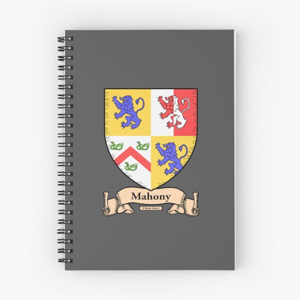 Item preview, MAHONY - Coat of Arms - Family Crest designed and sold by HandyHistory.
