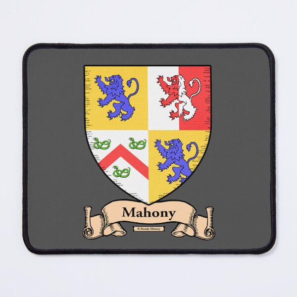 Item preview, MAHONY - Coat of Arms - Family Crest designed and sold by HandyHistory.