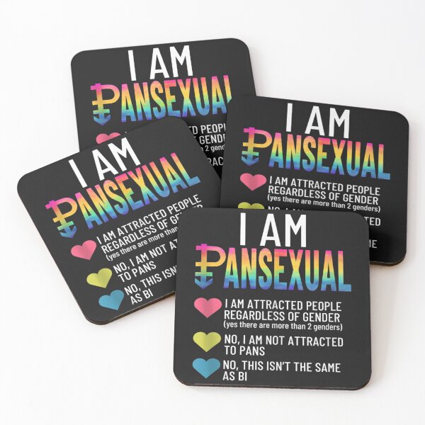 Item preview, I Am Pansexual - LGBTQIA Pride Rainbow Hearts - Definition Tank Top designed and sold by r1mordech.