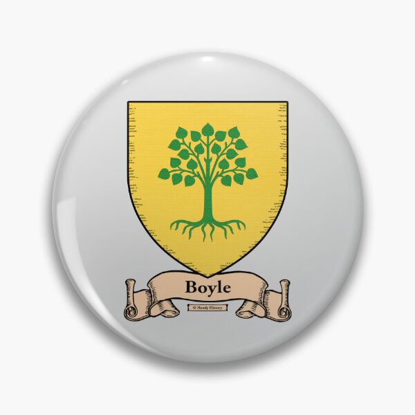 Item preview, BOYLE - Coat of Arms - Family Crest designed and sold by HandyHistory.