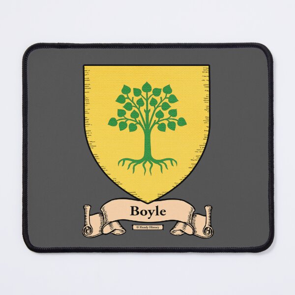 Item preview, BOYLE - Coat of Arms - Family Crest designed and sold by HandyHistory.