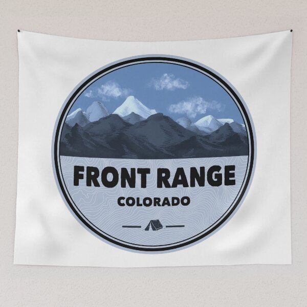 Item preview, Front Range Mountains Colorado Camping designed and sold by Esskay Designs.