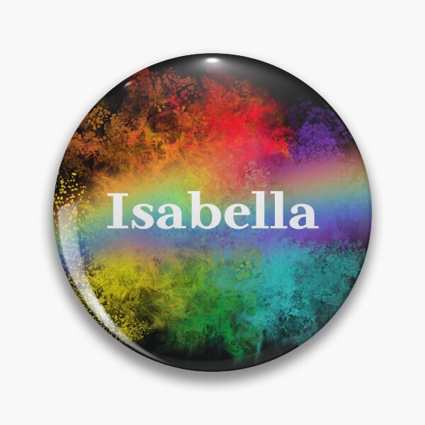 Artikelvorschau, Isabella | Isabella Pride Regenbogenname | LGBTQIA+ Pride-Farbe entworfen und verkauft von ShroomMagic.