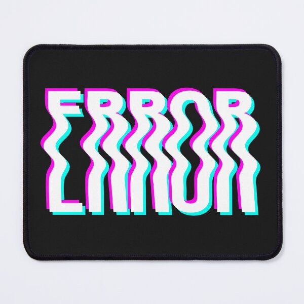 Item preview, Copy of Glitch blurry inscription ERROR designed and sold by polinmr.