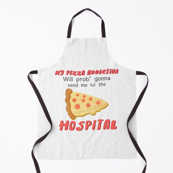 Item preview, My pizza addiction is prob gonna send me to the hospital sticker by DozyJov designed and sold by DozyJov.