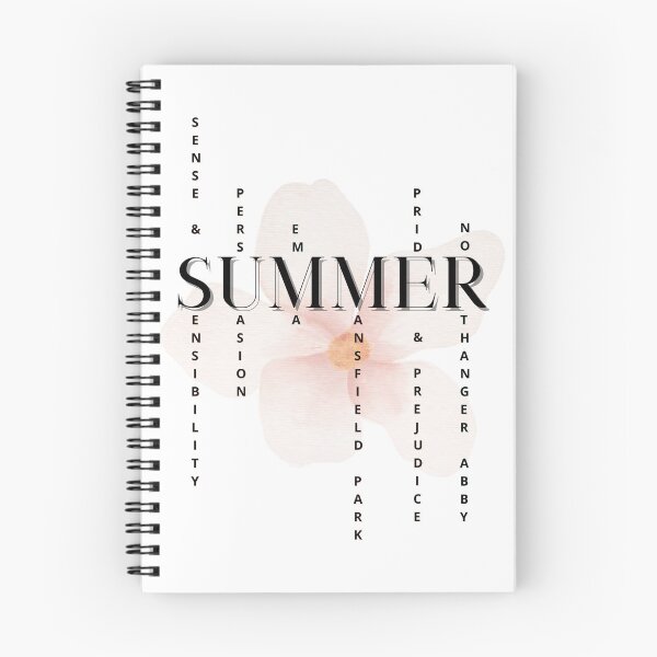 Item preview, SUMMER - Jane Austen novels design  designed and sold by MerytonGallery.
