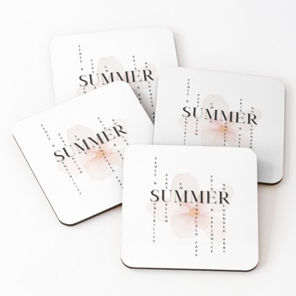 Item preview, SUMMER - Jane Austen novels design  designed and sold by MerytonGallery.