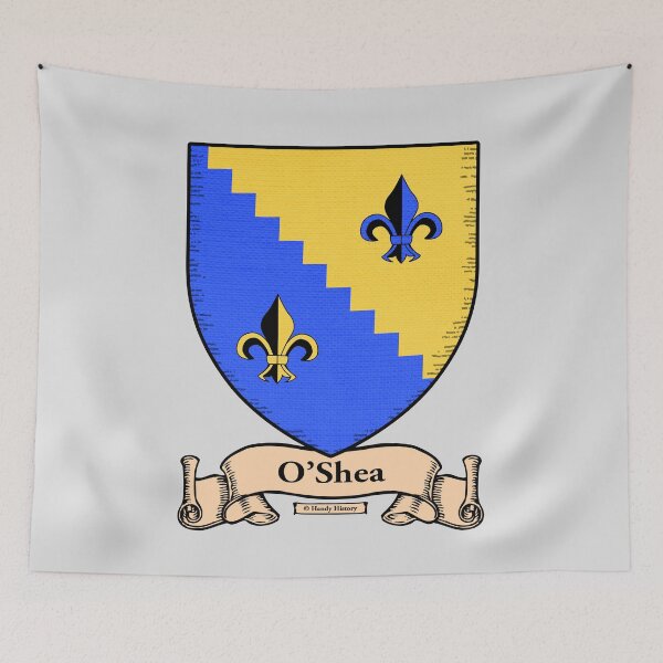 Item preview, O'SHEA - Coat of Arms - Family Crest designed and sold by HandyHistory.