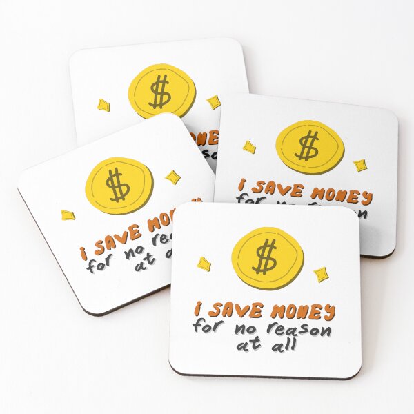 Item preview, I save money for no reason at all sticker by DozyJov designed and sold by DozyJov.