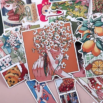 Artwork thumbnail, Sticker stack by The Visual Collective