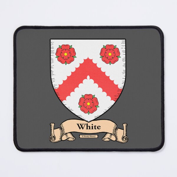 Item preview, WHITE - Coat of Arms - Family Crest designed and sold by HandyHistory.