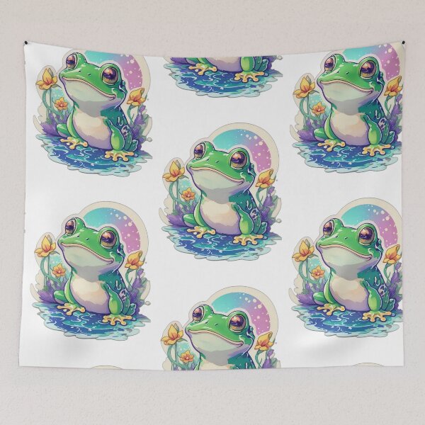 Item preview, Cute Magic Frog designed and sold by MagicalLuna.