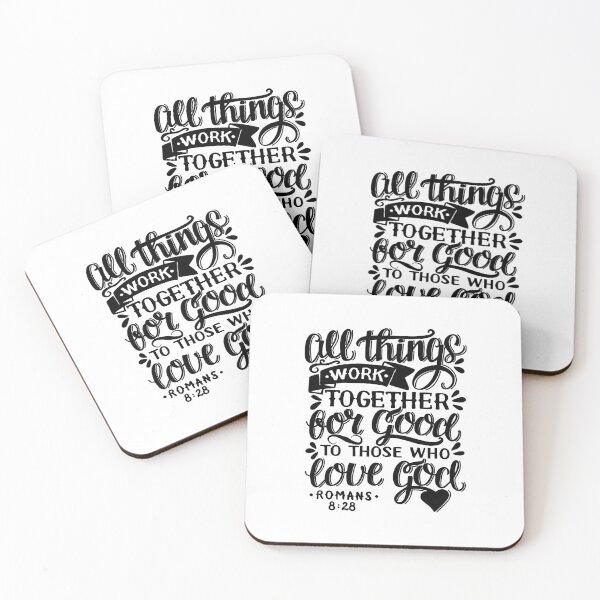 Item preview, All Things Work Together For Good To Those Who Love God - Romans 8:28 designed and sold by Zklag.