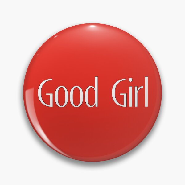 Item preview, Good Girl - White on Red designed and sold by TeaseMePleaseMe.