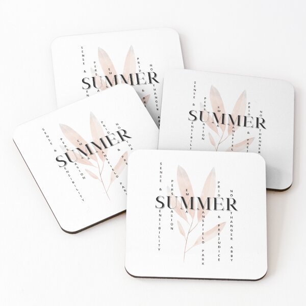 Item preview, SUMMER - Jane Austen novels design  designed and sold by MerytonGallery.
