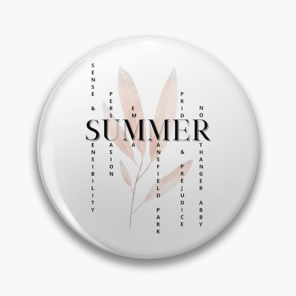 Item preview, SUMMER - Jane Austen novels design  designed and sold by MerytonGallery.