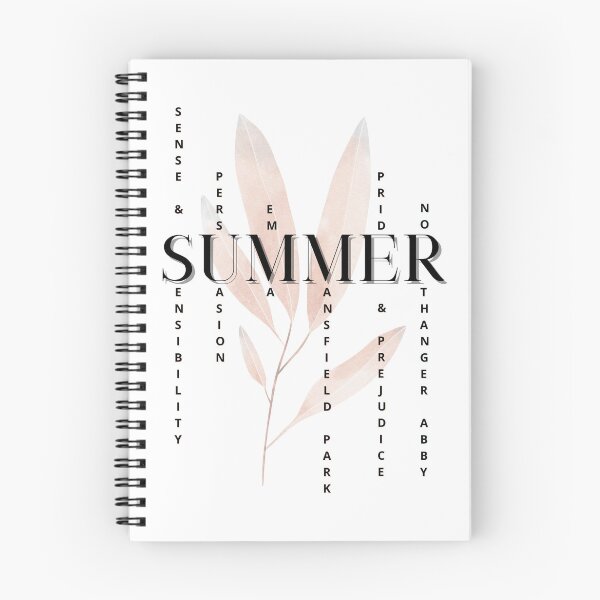 Item preview, SUMMER - Jane Austen novels design  designed and sold by MerytonGallery.