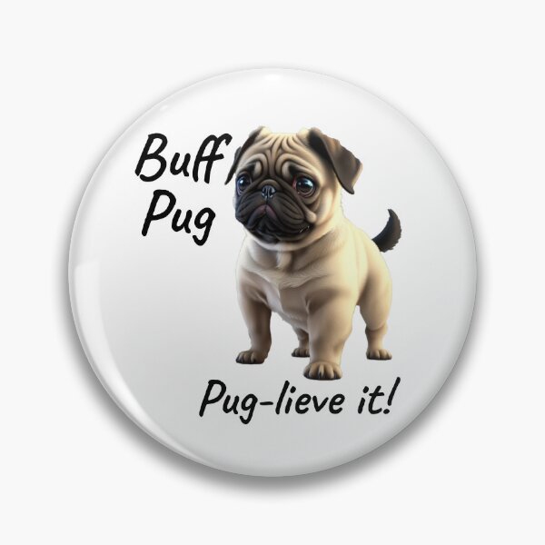 Item preview, Proud Pug standing strong designed and sold by Rothnaric.