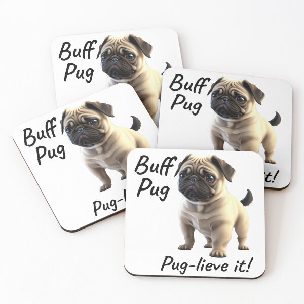 Item preview, Proud Pug standing strong designed and sold by Rothnaric.