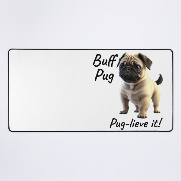 Item preview, Proud Pug standing strong designed and sold by Rothnaric.