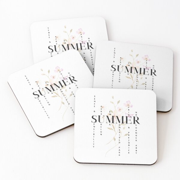 Item preview, SUMMER - Jane Austen novels design  designed and sold by MerytonGallery.