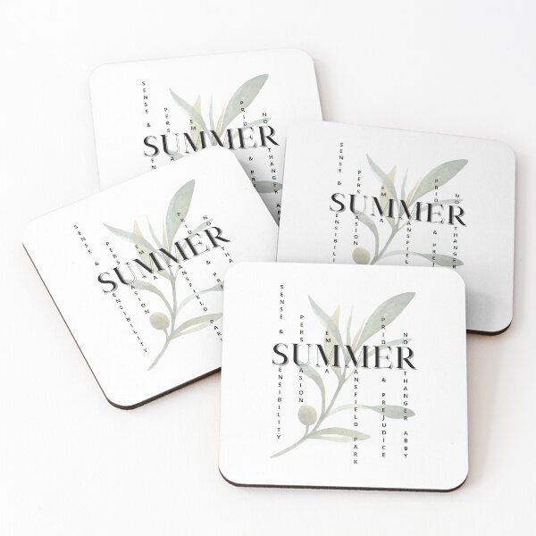 Item preview, SUMMER - Jane Austen novels design  designed and sold by MerytonGallery.