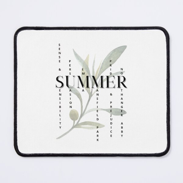 Item preview, SUMMER - Jane Austen novels design  designed and sold by MerytonGallery.