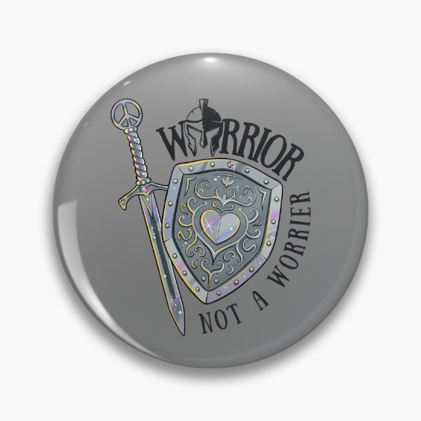Item preview, Warrior Not A Worrier designed and sold by Nancyanna.
