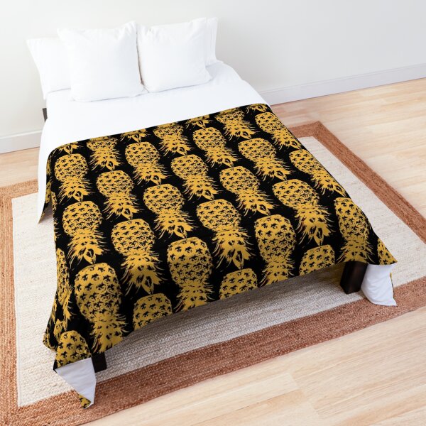 Pineapple comforter deals