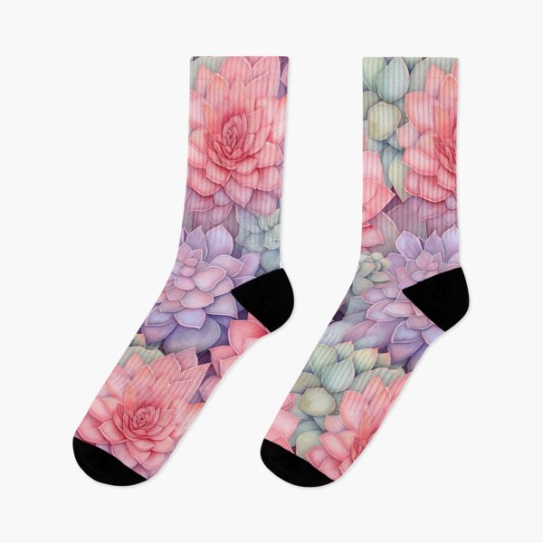 Item preview, Succulents in pink designed and sold by Lillypot-Prints.