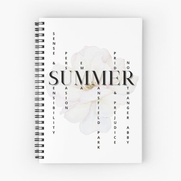 Item preview, SUMMER - Jane Austen novels design  designed and sold by MerytonGallery.