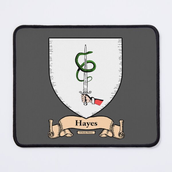 Item preview, HAYES - Coat of Arms - Family Crest designed and sold by HandyHistory.