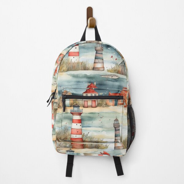 Item preview, Watercolour Lighthouses designed and sold by pinkal.