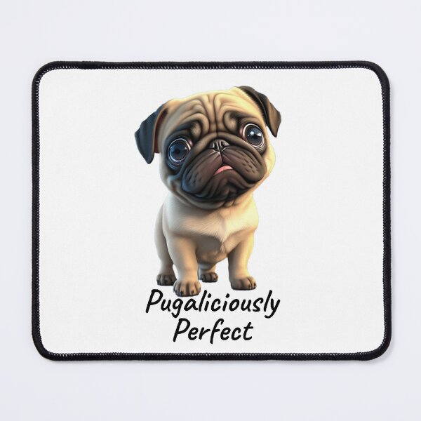 Item preview, Cute Pug calling himself perfect designed and sold by Rothnaric.