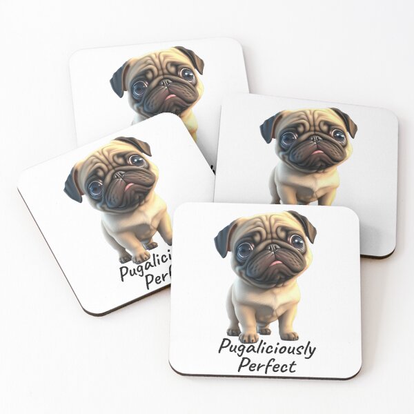Item preview, Cute Pug calling himself perfect designed and sold by Rothnaric.