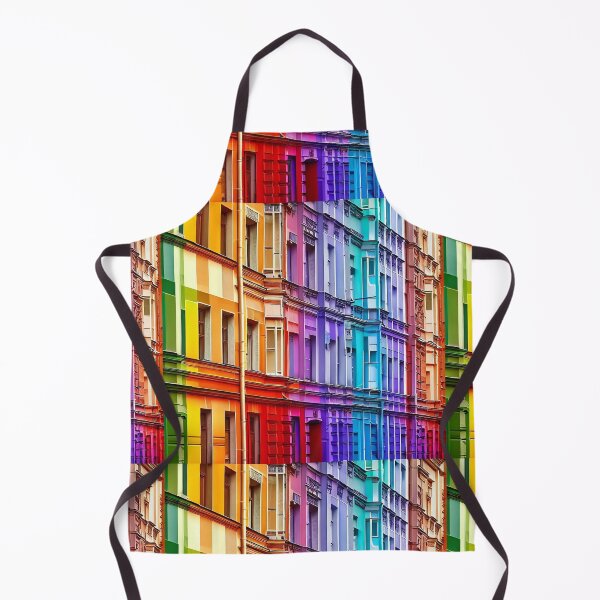 Item preview, Rainbow buildings facades  designed and sold by Reinvention.