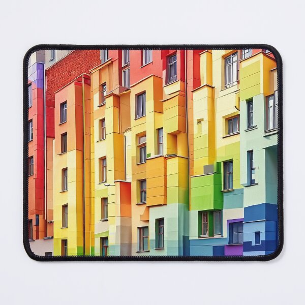 Item preview, Rainbow buildings facades Nr. 2 designed and sold by Reinvention.