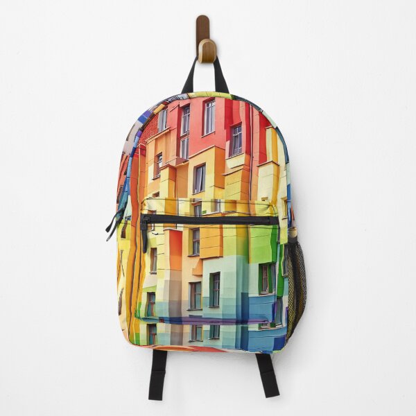Item preview, Rainbow buildings facades Nr. 2 designed and sold by Reinvention.